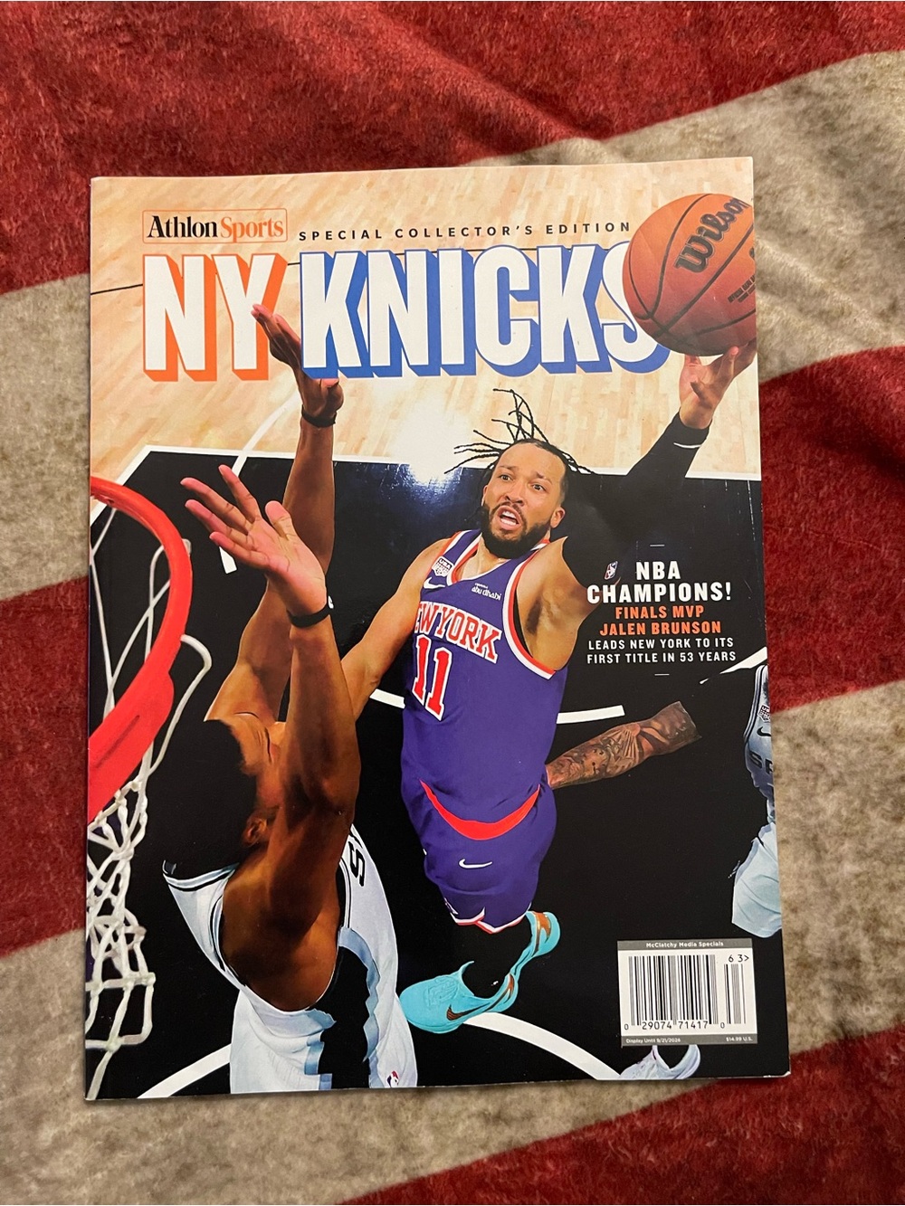 Athlon Sports NY Knicks Special Collector's Edition Magazine - Cover
